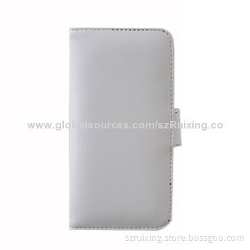 Ten-word Veins Leather Case for iPhone 5, with Stand Function